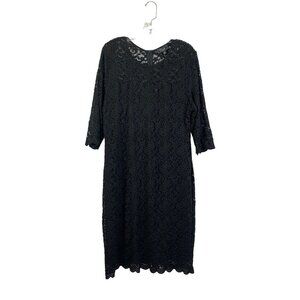 Dressbarn Collection Women's Black Lace Dress